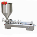 Machine de remplissage liquide de piston semi automatique, machine de remplissage liquide